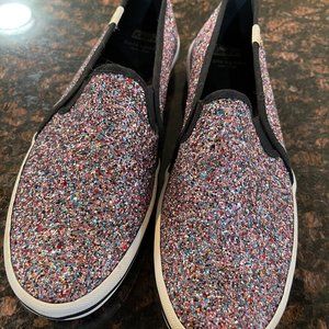 Kate Spade Glitter Slip-on Keds